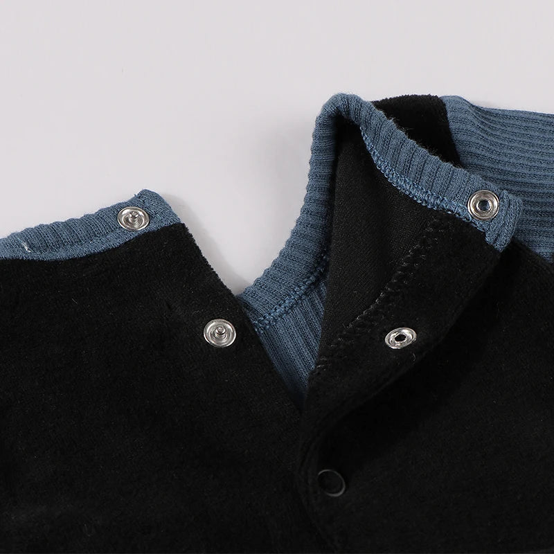 Unisex Baby Footies Romper Pajamas Long Sleeve