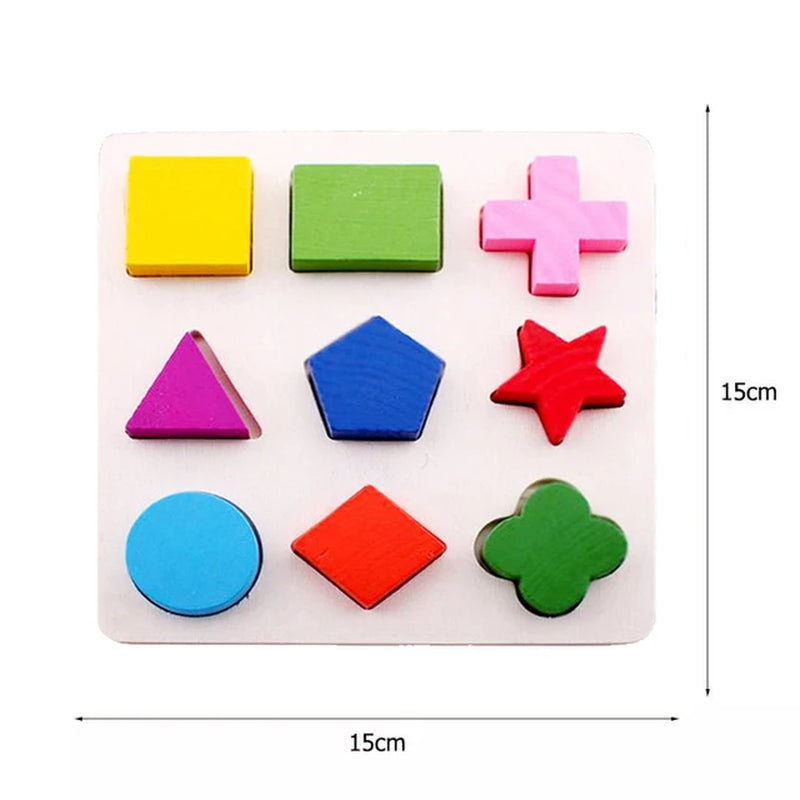 Baby & Kids Wooden Educational Puzzles