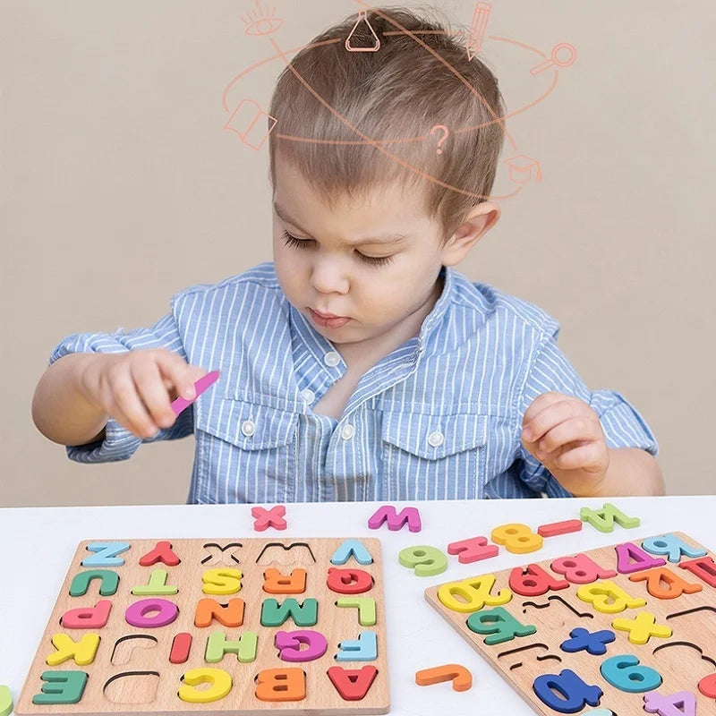 Baby & Kids Wooden Educational Puzzles