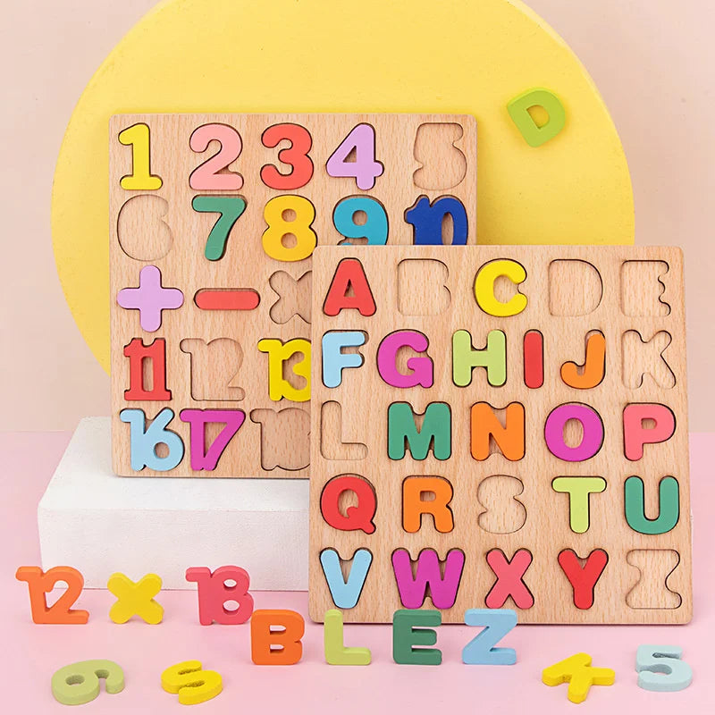 Baby & Kids Wooden Educational Puzzles