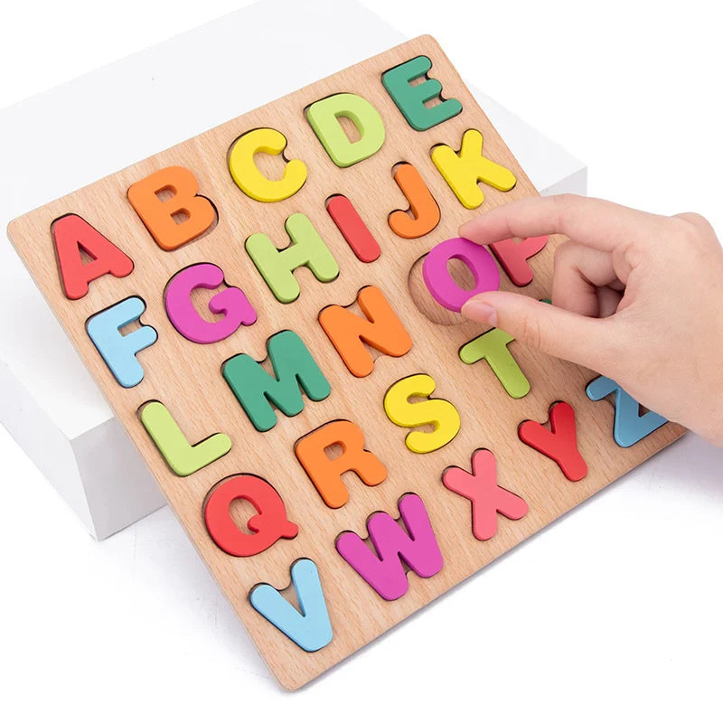 Baby & Kids Wooden Educational Puzzles