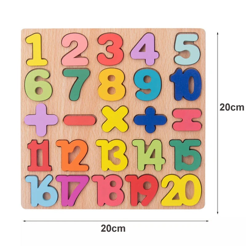 Baby & Kids Wooden Educational Puzzles