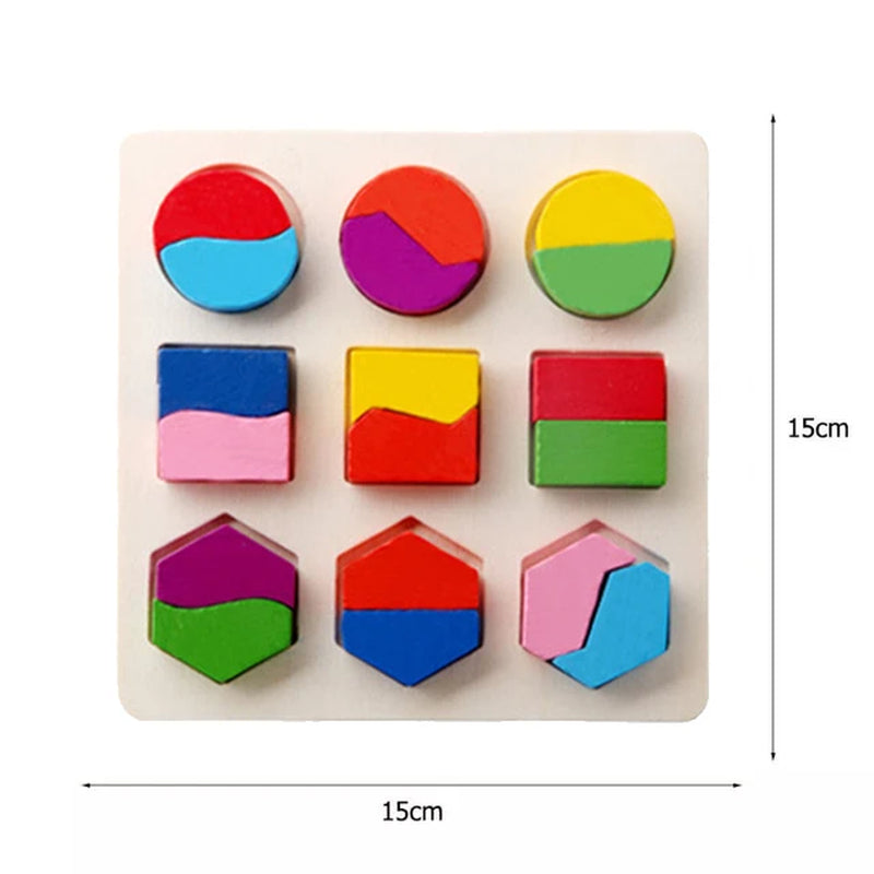 Baby & Kids Wooden Educational Puzzles