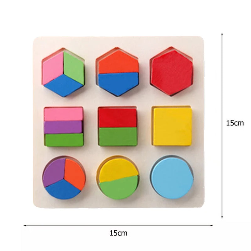 Baby & Kids Wooden Educational Puzzles