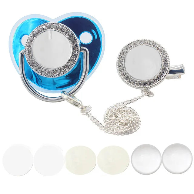 Bling Baby Pacifier, DIY Custom Design, Silicon & BPA Free