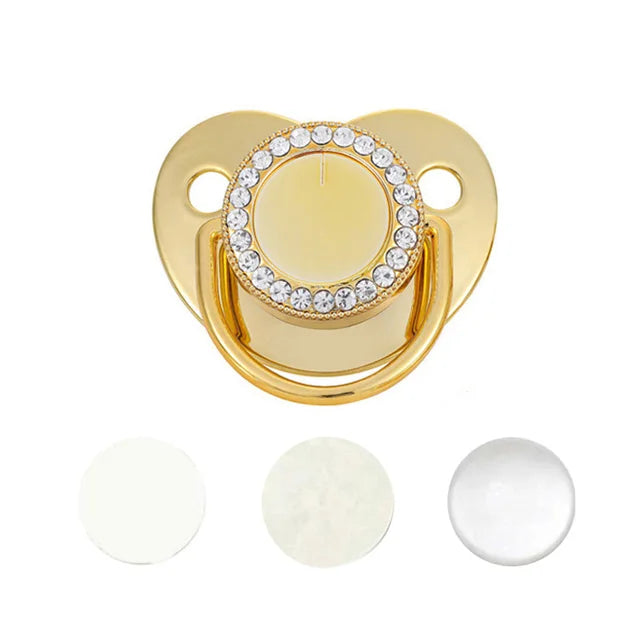 Bling Baby Pacifier, DIY Custom Design, Silicon & BPA Free
