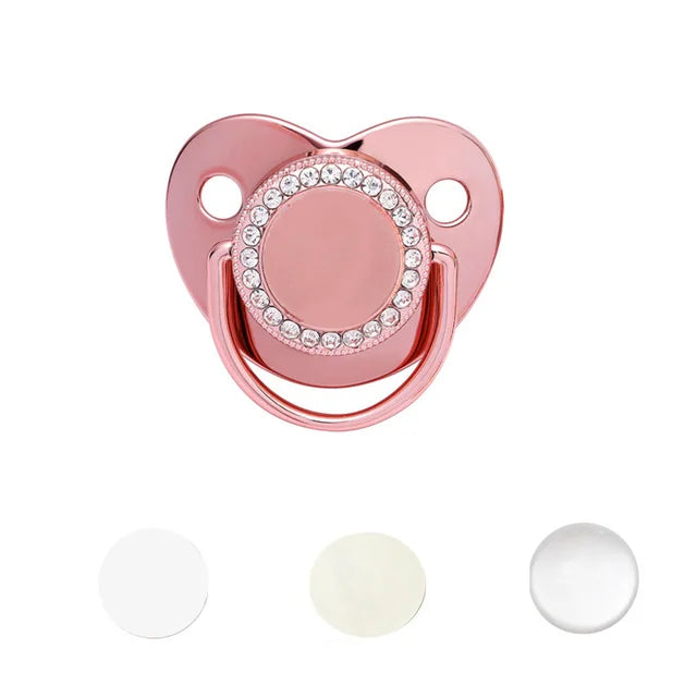 Bling Baby Pacifier, DIY Custom Design, Silicon & BPA Free