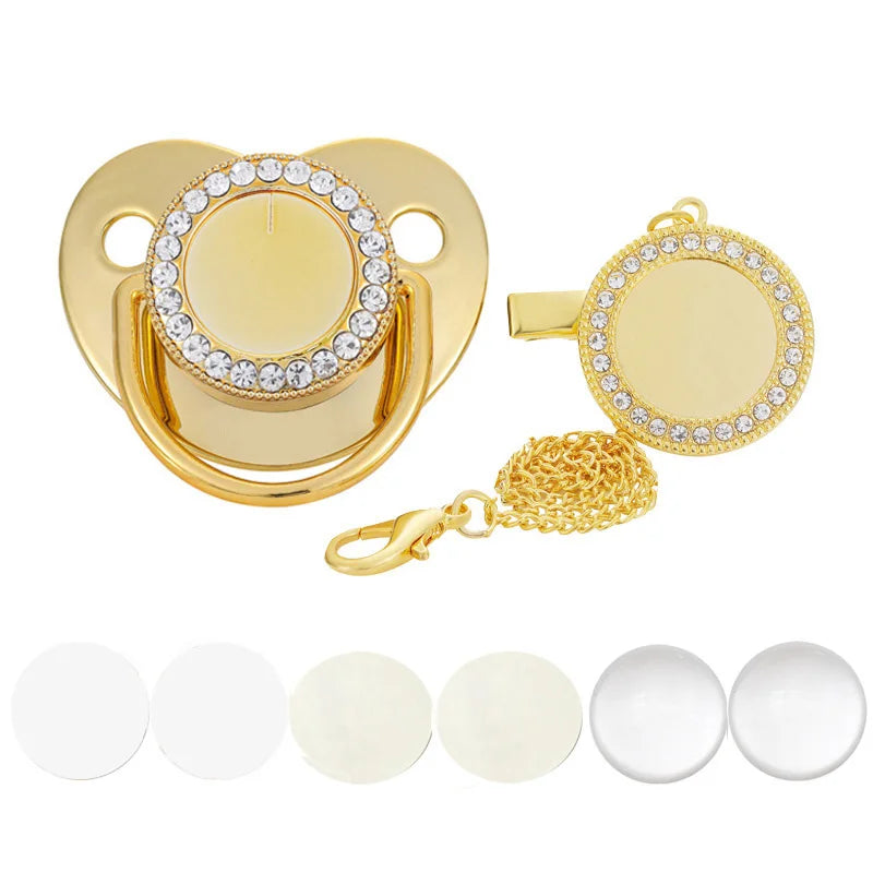 Bling Baby Pacifier, DIY Custom Design, Silicon & BPA Free