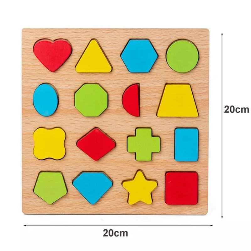 Baby & Kids Wooden Educational Puzzles