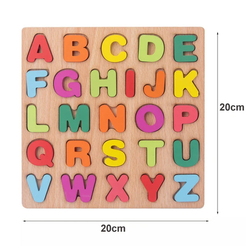 Baby & Kids Wooden Educational Puzzles